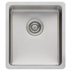 Sonetto 3/4 Single Bowl Universal Sink 405mm X 455mm Nth | Made From Stainless Steel | 30L By Oliveri by Oliveri, a Kitchen Sinks for sale on Style Sourcebook