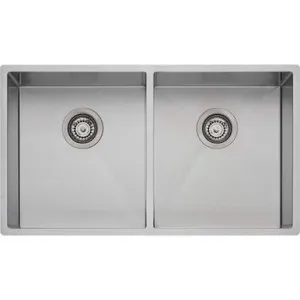 Spectra Double Bowl Stainless Sink 780mm Nth | Made From Stainless Steel | 29L/29L By Oliveri by Oliveri, a Kitchen Sinks for sale on Style Sourcebook