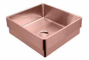 Milan Rectangle Inset Basin In Copper | 17.30L By Oliveri by Oliveri, a Basins for sale on Style Sourcebook