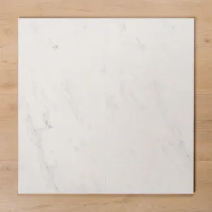 Paradise Calacatta Gloss Rectified Ceramic Tile 300x600mm by The Blue Space, a Marble Look Tiles for sale on Style Sourcebook