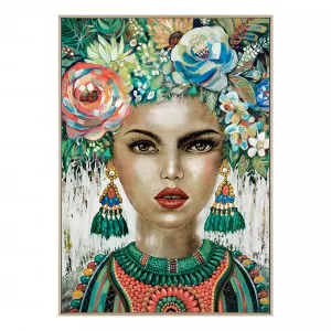 Empress Unmasked Box Framed Canvas in 117 x 164cm by OzDesignFurniture, a Prints for sale on Style Sourcebook