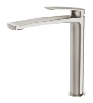 Mekko Tall/Vessel Basin Mixer 5Star | Made From Brass In Brushed Nickel By Phoenix by PHOENIX, a Bathroom Taps & Mixers for sale on Style Sourcebook