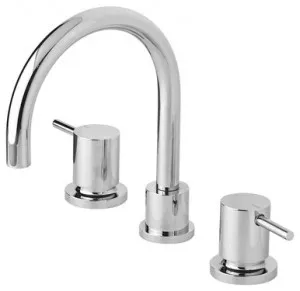 Vivid Pin Lever Hob Basin Set Swivel Gooseneck Spout 5Star | Made From Brass In Chrome Finish By Phoenix by PHOENIX, a Bathroom Taps & Mixers for sale on Style Sourcebook