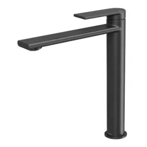 Teel Hob Tall/Vessel Basin Mixer 200mm Spout 5Star | Made From Brass In Matte Black By Phoenix by PHOENIX, a Bathroom Taps & Mixers for sale on Style Sourcebook