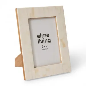 Geethan 5 x 7" Photo Frame - 13 x 3 x 18cm by Elme Living, a Photo Frames for sale on Style Sourcebook