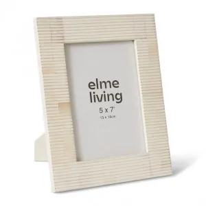 Zev 5 x 7" Photo Frame - 13 x 3 x 18cm by Elme Living, a Photo Frames for sale on Style Sourcebook