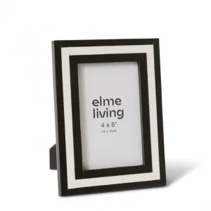 Jeewana 4 x 6" Photo Frame - 10 x 3 x 15cm by Elme Living, a Photo Frames for sale on Style Sourcebook