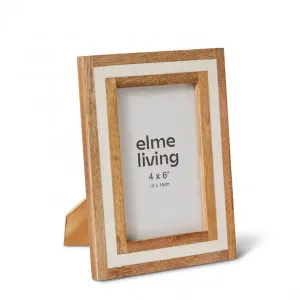 Pedro 4 x 6" Photo Frame - 10 x 3 x 15cm by Elme Living, a Photo Frames for sale on Style Sourcebook