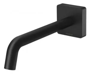 Toi Wall Bath Spout/Outlet 180mm In Matte Black By Phoenix by PHOENIX, a Bathroom Taps & Mixers for sale on Style Sourcebook