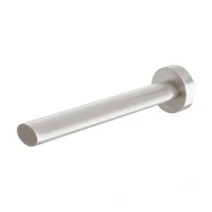 Vivid Slimline Oval Wall Bath Spout/Outlet 180mm In Brushed Nickel By Phoenix by PHOENIX, a Bathroom Taps & Mixers for sale on Style Sourcebook