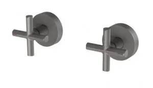 Vivid Slimline Plus Wall Taps (Top Assemblies) Ceramic Disc 3/4 Turn (15mm Extended Spindles) (Pair) | Made From Gunmetal By Phoenix by PHOENIX, a Bathroom Taps & Mixers for sale on Style Sourcebook