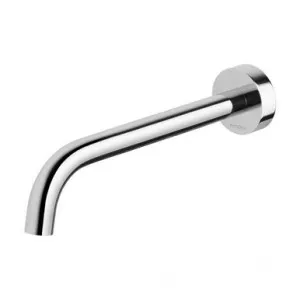 Vivid Slimline Bath Spout/Outlet 230mm Curved | Made From Brass In Chrome Finish By Phoenix by PHOENIX, a Bathroom Taps & Mixers for sale on Style Sourcebook