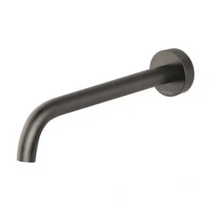 Vivid Slimline Bath Spout/Outlet 230mm Curved | Made From Gunmetal By Phoenix by PHOENIX, a Bathroom Taps & Mixers for sale on Style Sourcebook