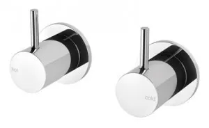 Vvivid Slimline Wall Taps (Top Assemblies) 15mm Extended Spindles Chrome (Pair) In Chrome Finish By Phoenix by PHOENIX, a Kitchen Taps & Mixers for sale on Style Sourcebook