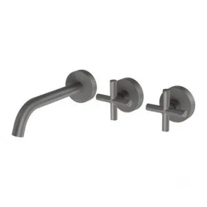 Vivid Slimline Plus Wall Bath Or Basin Set 180mm Outlet 5Star | Made From Gunmetal By Phoenix by PHOENIX, a Bathroom Taps & Mixers for sale on Style Sourcebook
