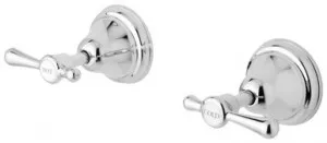 Rhapsody Wall Lever Taps (Top Assemblies) 1/4 Turn Ceramic Disc Chrome (Pair) In Chrome Finish By Phoenix by PHOENIX, a Kitchen Taps & Mixers for sale on Style Sourcebook