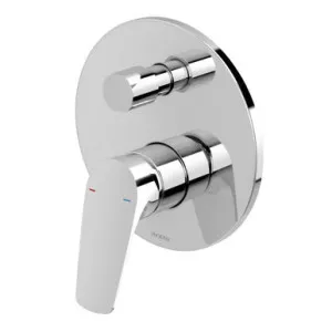 Ivy Mkii Wall Bath & Shower Diverter Mixer Chrome In Chrome Finish By Phoenix by PHOENIX, a Bathroom Taps & Mixers for sale on Style Sourcebook