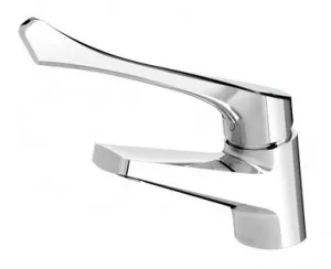 Ivy Mkii Hob Basin Mixer (Fixed) With Extended Lever Handle 4Star Chrome In Chrome Finish By Phoenix by PHOENIX, a Bathroom Taps & Mixers for sale on Style Sourcebook