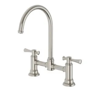 Cromford Exposed Sink Set 4Star In Brushed Nickel By Phoenix by PHOENIX, a Kitchen Taps & Mixers for sale on Style Sourcebook