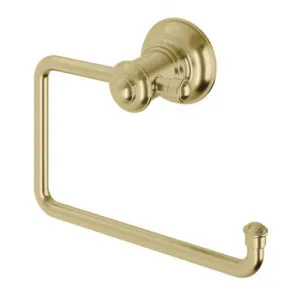 Cromford Toilet Roll Holder Brushed In Gold By Phoenix by PHOENIX, a Toilet Paper Holders for sale on Style Sourcebook