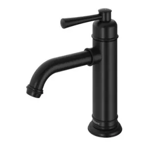 Cromford Hob Basin Mixer 6Star In Matte Black By Phoenix by PHOENIX, a Bathroom Taps & Mixers for sale on Style Sourcebook