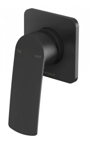 Mekko Switchmix Wall Bath Or Shower Mixer Fit-Off Kit In Matte Black By Phoenix by PHOENIX, a Bathroom Taps & Mixers for sale on Style Sourcebook