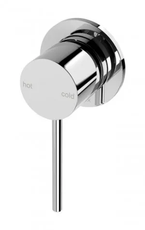 Vivid Slimline Switchmix Wall Bath Or Shower Mixer (60mm Backplate) Fit-Off Kit Chrome In Chrome Finish By Phoenix by PHOENIX, a Bathroom Taps & Mixers for sale on Style Sourcebook