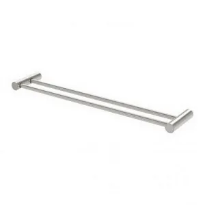 Vivid Slimline Towel Rail Double 600mm In Brushed Nickel By Phoenix by PHOENIX, a Towel Rails for sale on Style Sourcebook