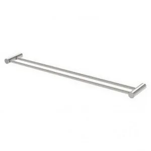 Vivid Slimline Towel Rail Double 800mm In Brushed Nickel By Phoenix by PHOENIX, a Towel Rails for sale on Style Sourcebook