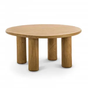 Khakti Round Pillar Coffee Table, Natural by L3 Home, a Coffee Table for sale on Style Sourcebook