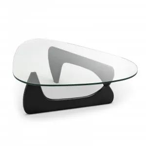 Kora Noguchi Glass Coffee Table, Black by L3 Home, a Coffee Table for sale on Style Sourcebook