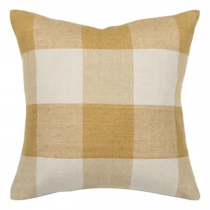 Archer Feather Fill Cushion 50x50cm in Toffee by OzDesignFurniture, a Cushions, Decorative Pillows for sale on Style Sourcebook