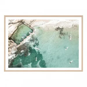 Coogee Paddle Framed Print in 122 x 87cm by OzDesignFurniture, a Prints for sale on Style Sourcebook