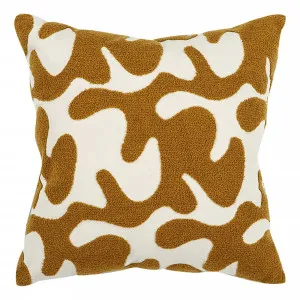 Maddison Feather Fill Cushion 50x50cm in Toffee by OzDesignFurniture, a Cushions, Decorative Pillows for sale on Style Sourcebook
