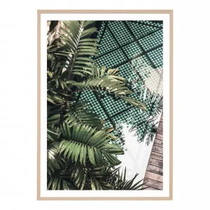Tropical Pool Framed Print in 62 x 87cm by OzDesignFurniture, a Prints for sale on Style Sourcebook