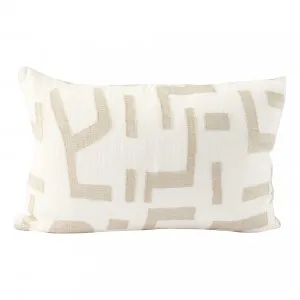 Antico Feather Cushion 40x60cm in White/Natural by OzDesignFurniture, a Cushions, Decorative Pillows for sale on Style Sourcebook