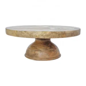 Ginkgo Mango Wood Cake Stand by j.elliot HOME, a Cake Stands for sale on Style Sourcebook