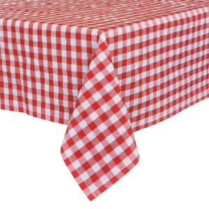 Ginny Cotton Tablecloth, 270x150cm, Red by j.elliot HOME, a Table Cloths & Runners for sale on Style Sourcebook