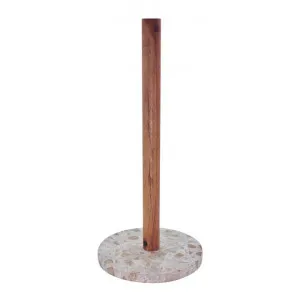 Isabella Marble & Timber Paper Towel Holder by j.elliot HOME, a Napkins for sale on Style Sourcebook