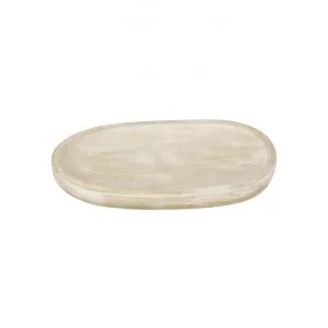 Brooks Timber Organic Serving Tray, Small, White Wash by j.elliot HOME, a Trays for sale on Style Sourcebook