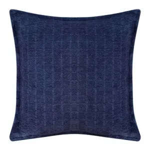 Gemma Cotton Scatter Cushion, Navy by A.Ross Living, a Cushions, Decorative Pillows for sale on Style Sourcebook