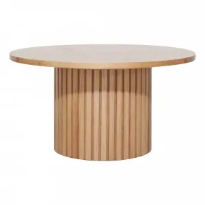 Gabino Round Coffee Table 85cm in Australian Messmate by OzDesignFurniture, a Coffee Table for sale on Style Sourcebook