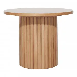 Gabino Round Side Table 66cm in Australian Messmate by OzDesignFurniture, a Bedside Tables for sale on Style Sourcebook