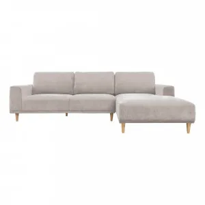 Scott 2.5 Seater Sofa + Chaise RHF in Nature Beige by OzDesignFurniture, a Sofas for sale on Style Sourcebook