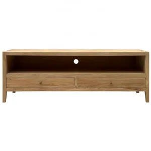 Davos Reclaimed Elm Timber 2 Drawer TV Unit, 160cm, Natural by Elegance Provinciale, a Entertainment Units & TV Stands for sale on Style Sourcebook