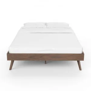 Stella Wooden Bed Base, Queen, Walnut by FLH, a Beds & Bed Frames for sale on Style Sourcebook