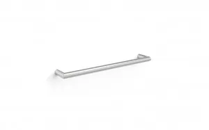 Round Single Bar Heated Towel Rail Polished Stainless Steel by Luxe Mirrors, a Towel Rails for sale on Style Sourcebook