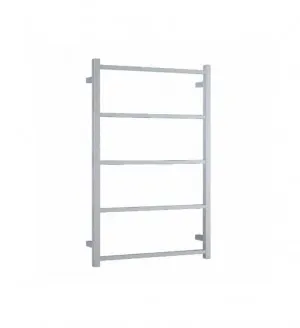 Straight Square Non-Heated Ladder Towel Rail - 2 colours available Polished Stainless Steel by Luxe Mirrors, a Towel Rails for sale on Style Sourcebook