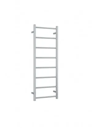 Straight Round Ladder Heated Towel Rail Range - 8 sizes available Hard Wired W600mm x H800mm by Luxe Mirrors, a Towel Rails for sale on Style Sourcebook