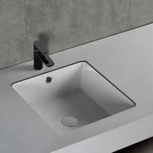 Essence Marberg Undercounter Basin  420mm x 420mm, White Gloss by Cob & Pen, a Basins for sale on Style Sourcebook
